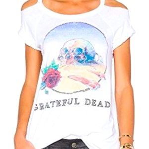 NWOT chaser brand Grateful Dead cut-out tissue tee!  Small GDTRFB!